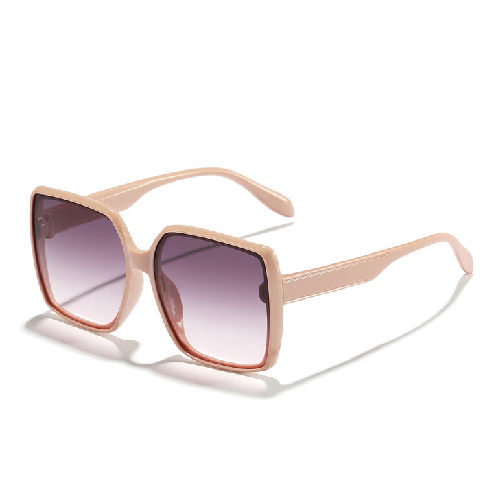 Women's oversized sunglasses with modern square frame and protective lenses Kalsten