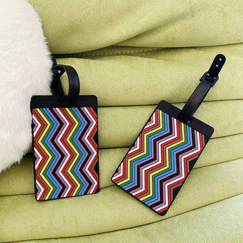 Vibrant Patterned Luggage Tag Kalsten