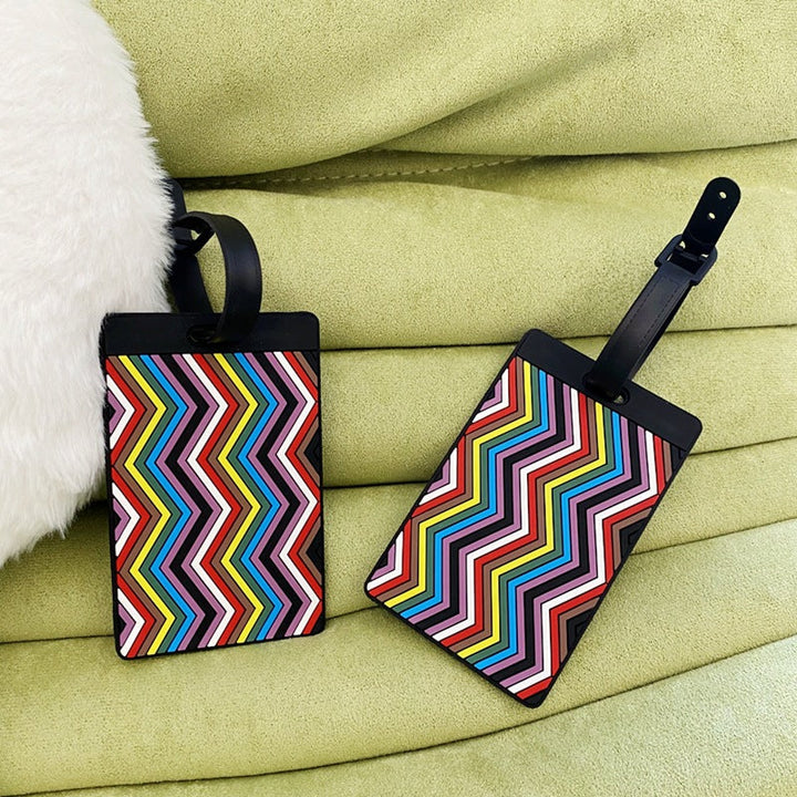 Vibrant Patterned Luggage Tag Kalsten