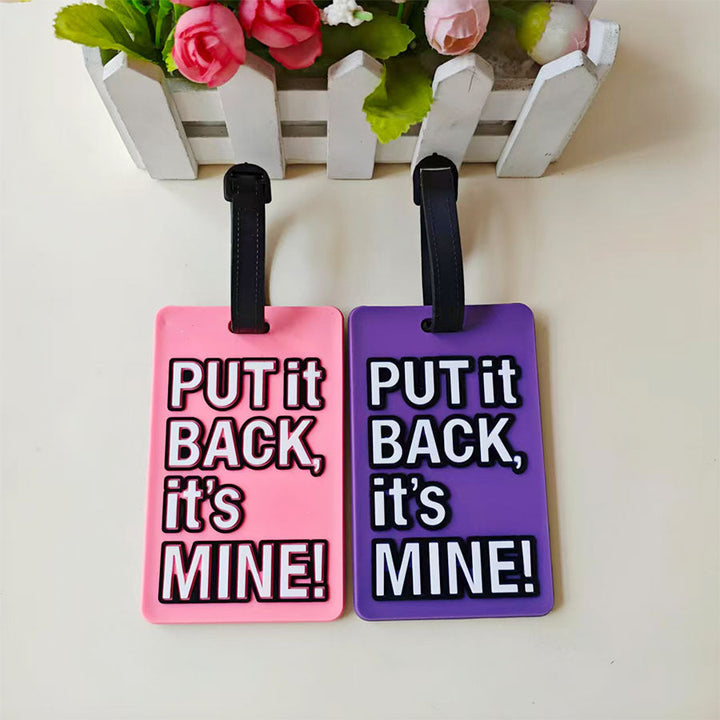 Unisex Playful Statement Luggage Identifier Kalsten