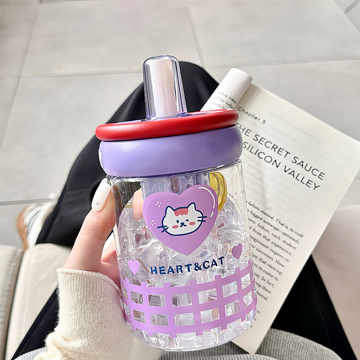 Women's Fun Drinking Cup with Silicone Lid Kalsten