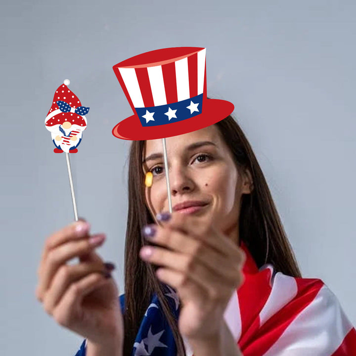 Ladies Photo Prop Set for Patriotic Celebrations Kalsten