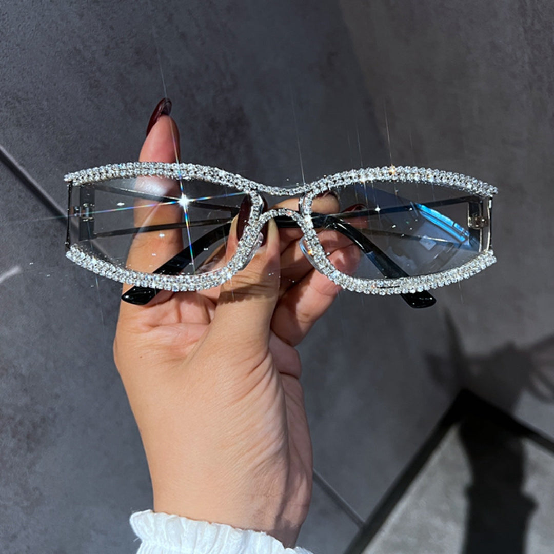 Ladies Glamorous Vintage Sunglasses with Rhinestone Trim Kalsten