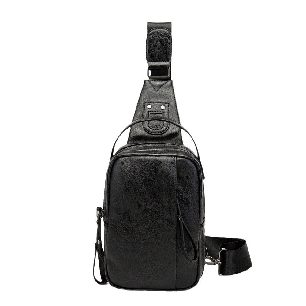 Compact Shoulder Bag Made of High-Quality Leather Kalsten