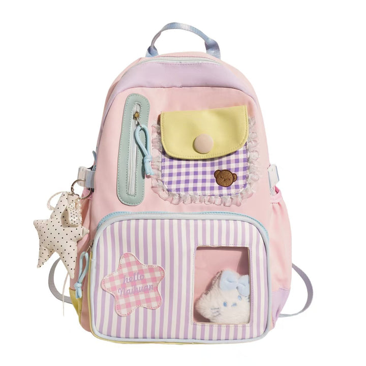 Decorative Plush Character Backpack Kalsten