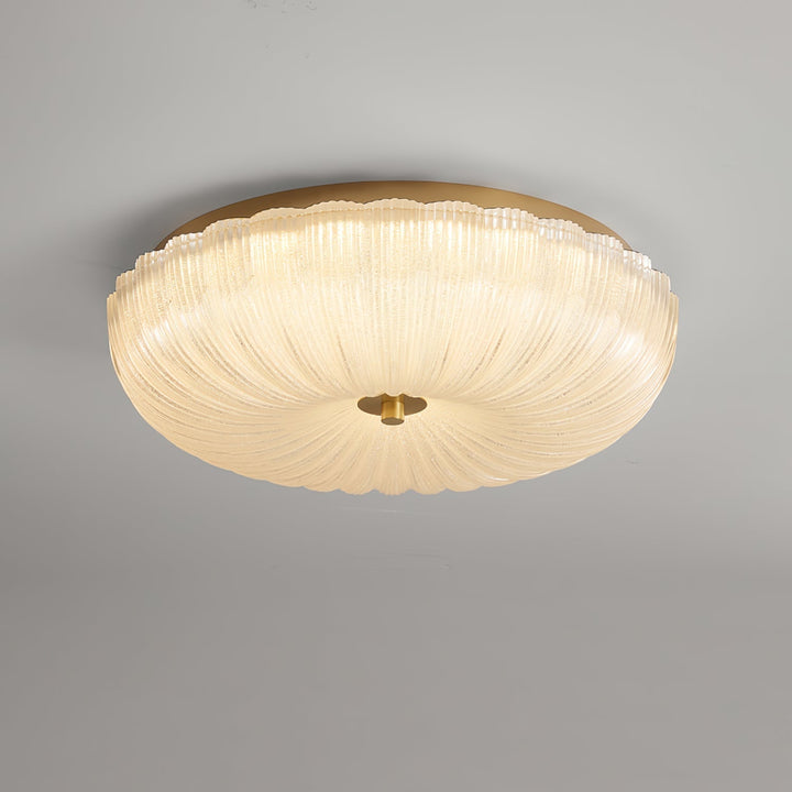 Frosted Glass Ceiling Light 15.7 in Warm Neutral Cool Indoor Lighting Modern Fixture | Kalsten