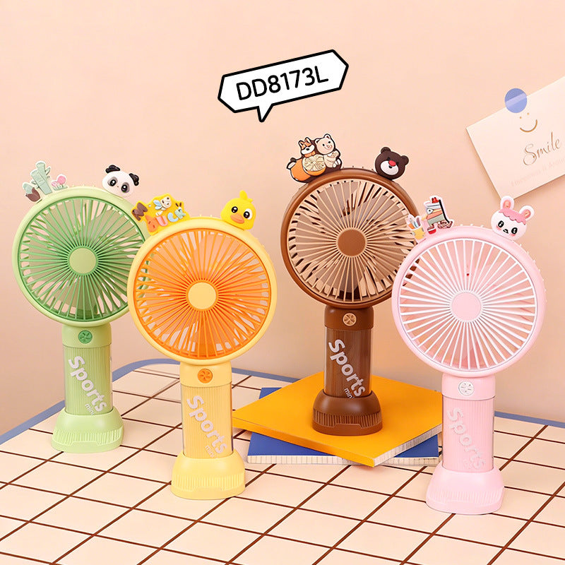 Unisex Cute Animal-Shaped Handheld Fan Kalsten