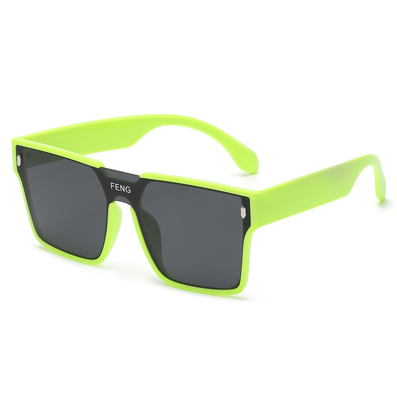 Women's fashionable square sunglasses with durable plastic frame Kalsten