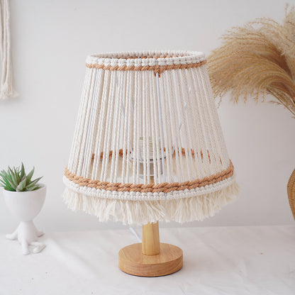 Bohemian Macramé Table Lamp Acalora