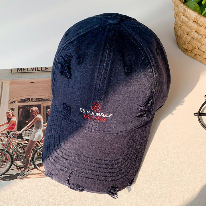 Women's Distressed Casual Baseball Cap Kalsten
