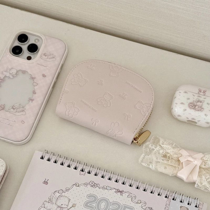 Cute Cartoon-Embossed Mini Pouch Kalsten