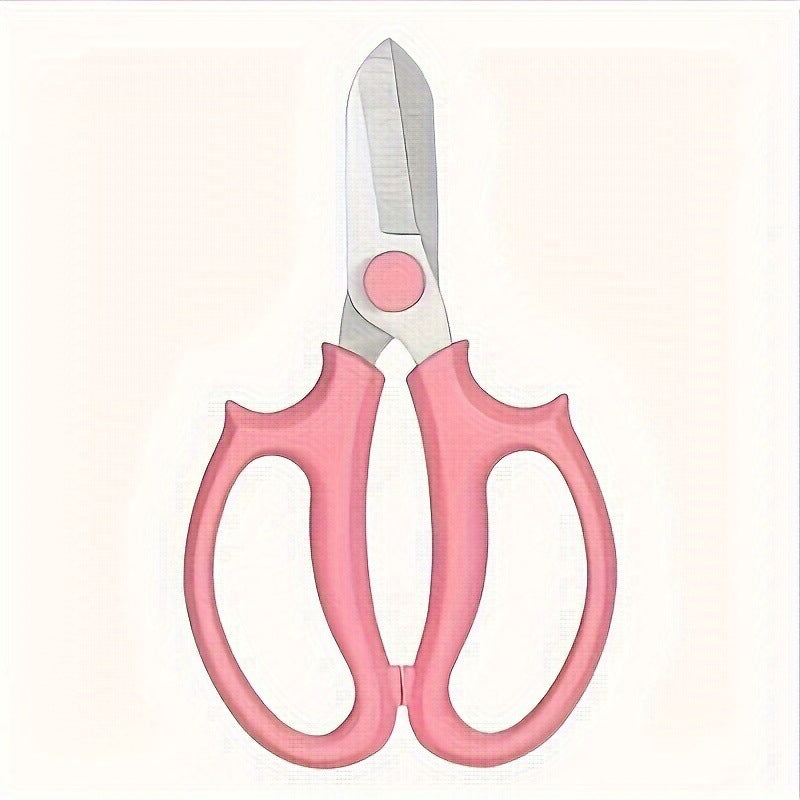 Compact stainless steel multi-purpose kitchen and craft scissors with Ergonomic non-slip handles Kalsten