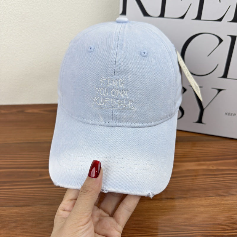 Women's Distressed Motivational Baseball Cap Kalsten