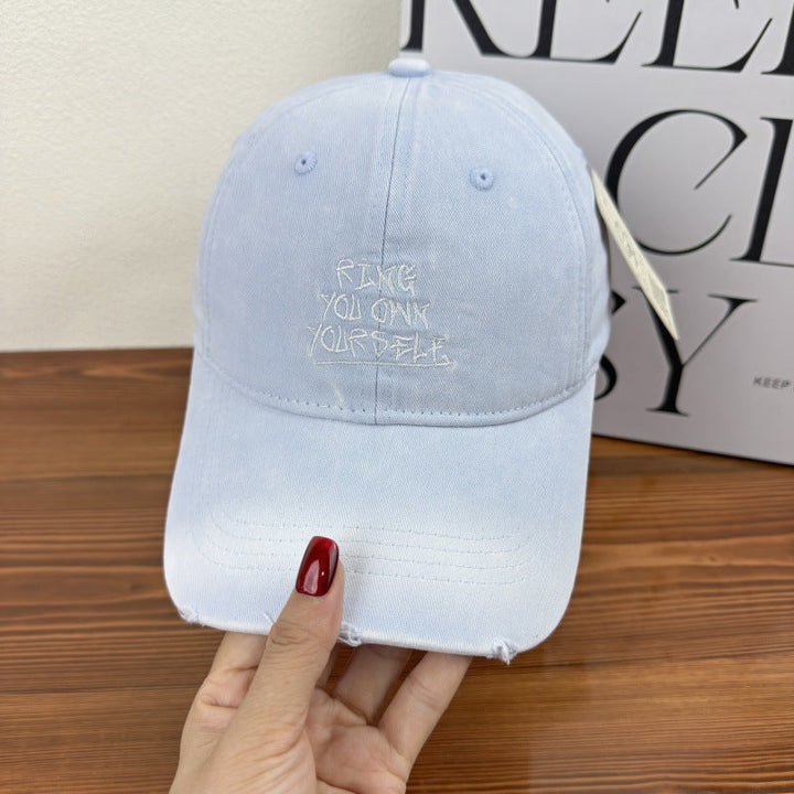 Women's Distressed Motivational Baseball Cap Kalsten