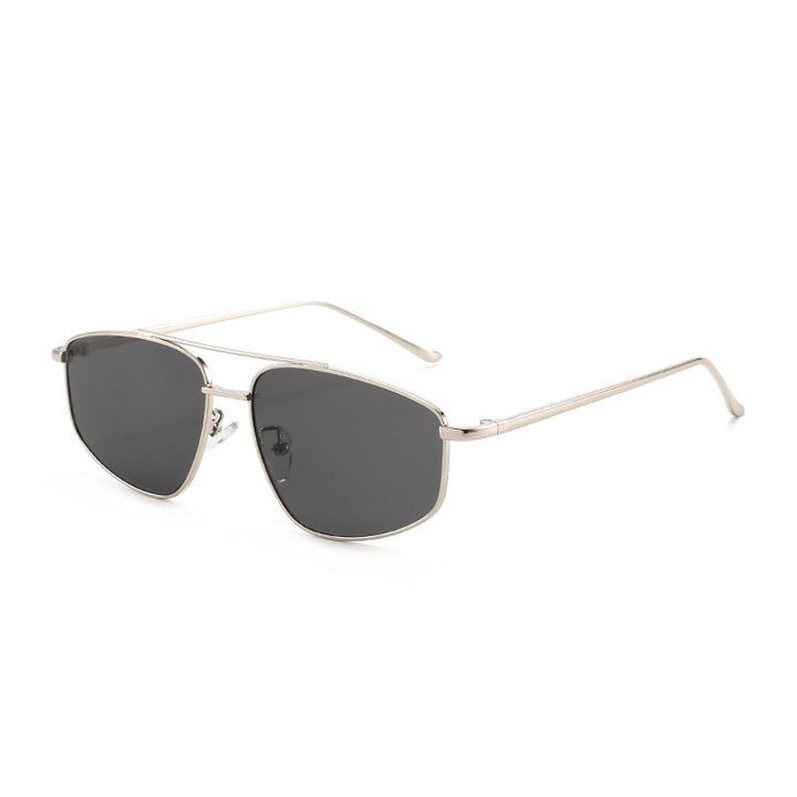 Women's geometric sunglasses with high-quality metal frame and polarized lenses Kalsten