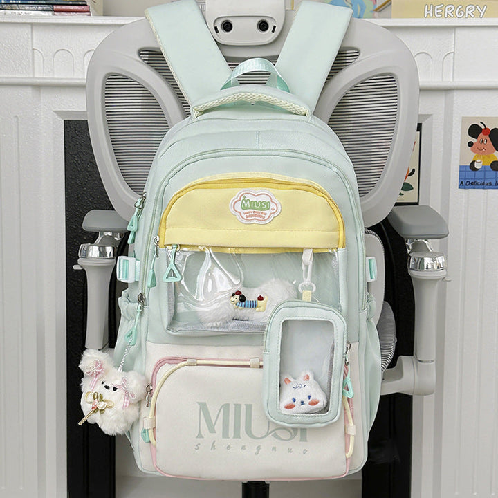 Multi-Functional Transparent School Backpack