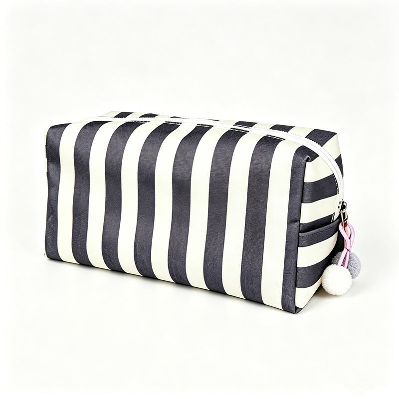 Cosmetic bag with colorful stripes Kalsten
