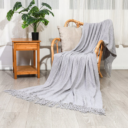 Cozy Knitted Blanket