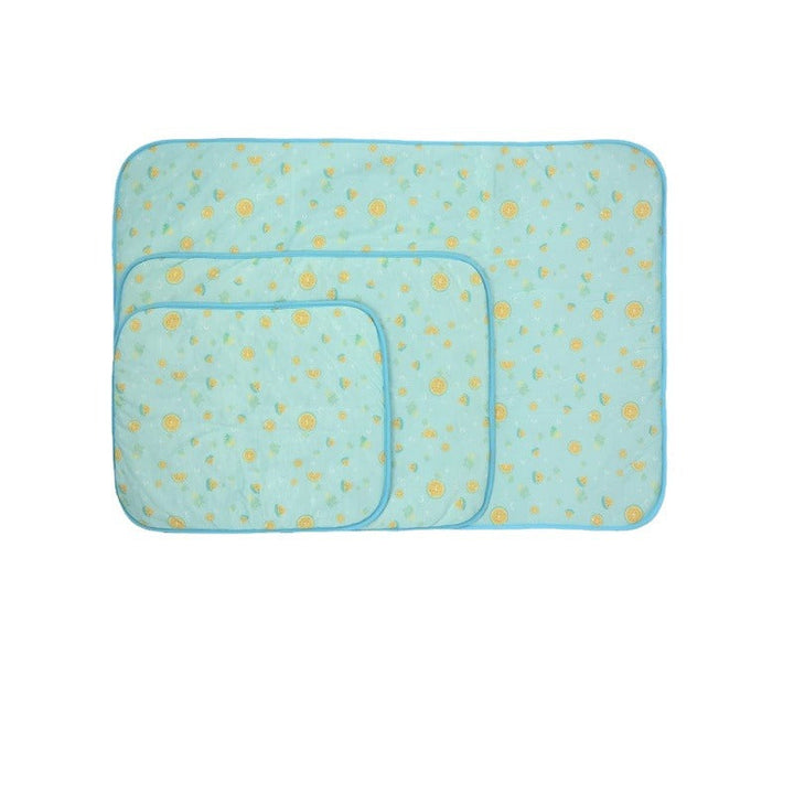 Unisex nan self-cooling pet cooling mat with pressure-activated gel core and non-slip bottom Kalsten