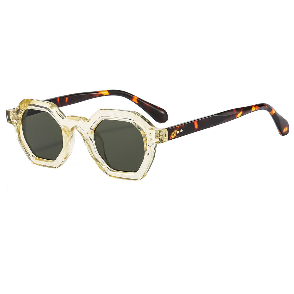 Women’s geometric sunglasses with distinctive design and protective UV filter Kalsten