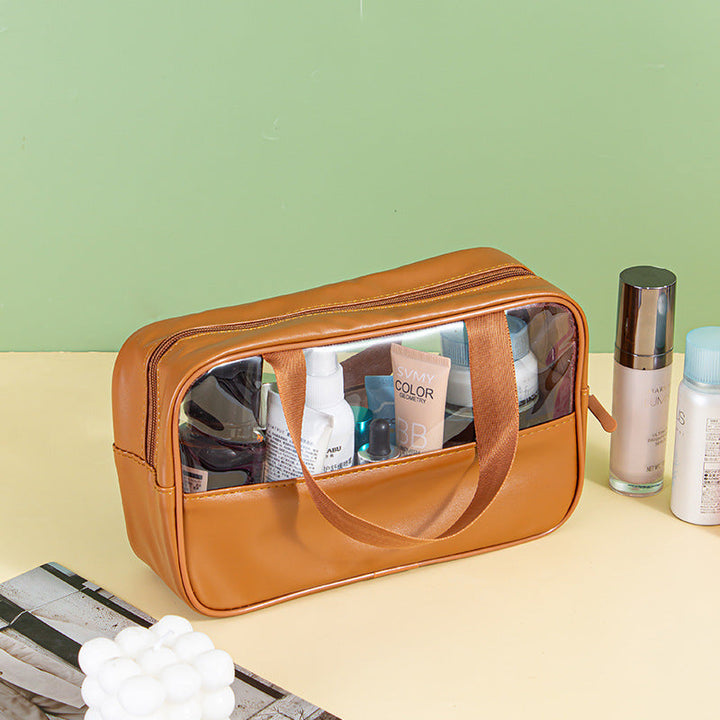 Cosmetic bag with transparent compartments Kalsten