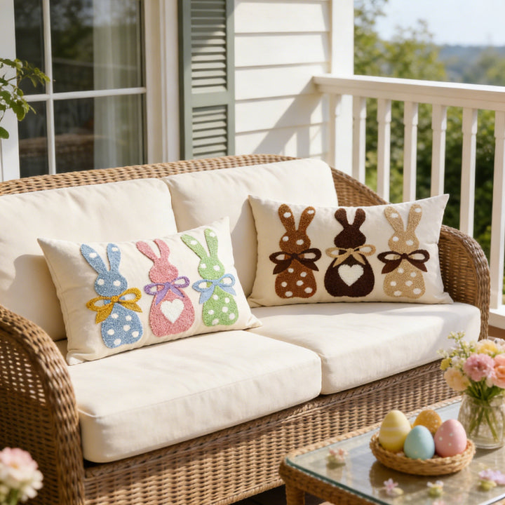 Women's pillowcase with cute bunny motif Kalsten