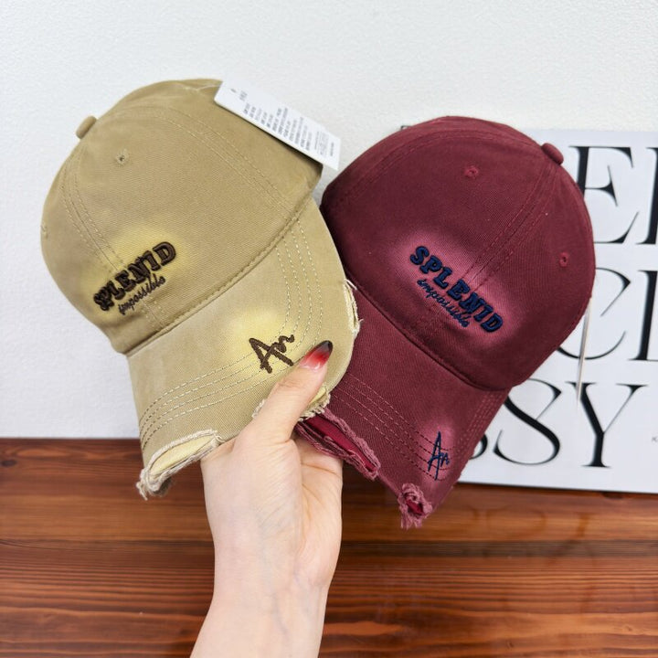 Women's Distressed Graphic Baseball Cap Kalsten