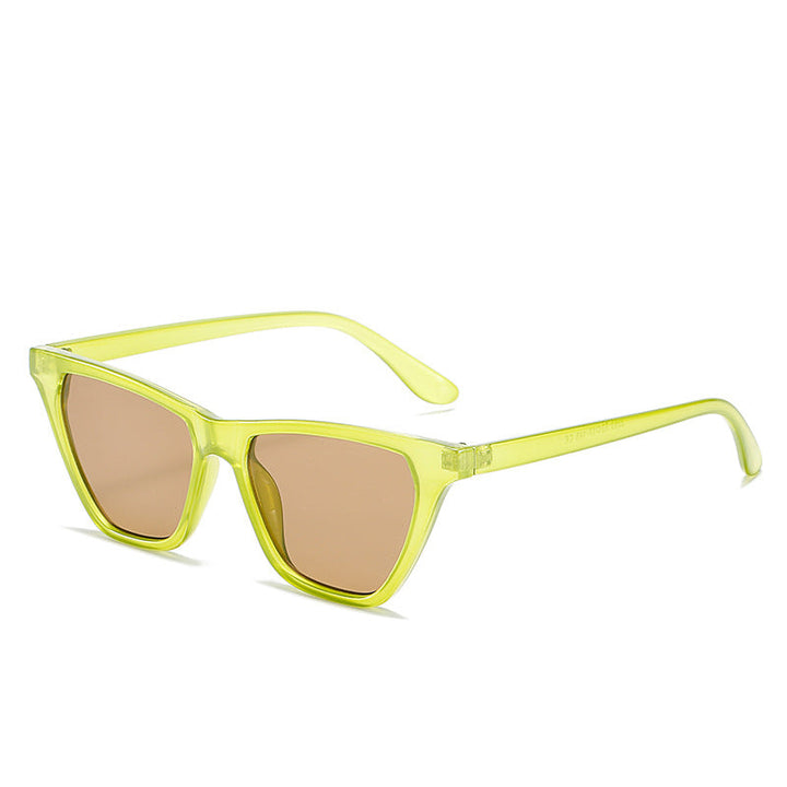Women's Cat-Eye Sunglasses with Innovative Transparent Frame Kalsten