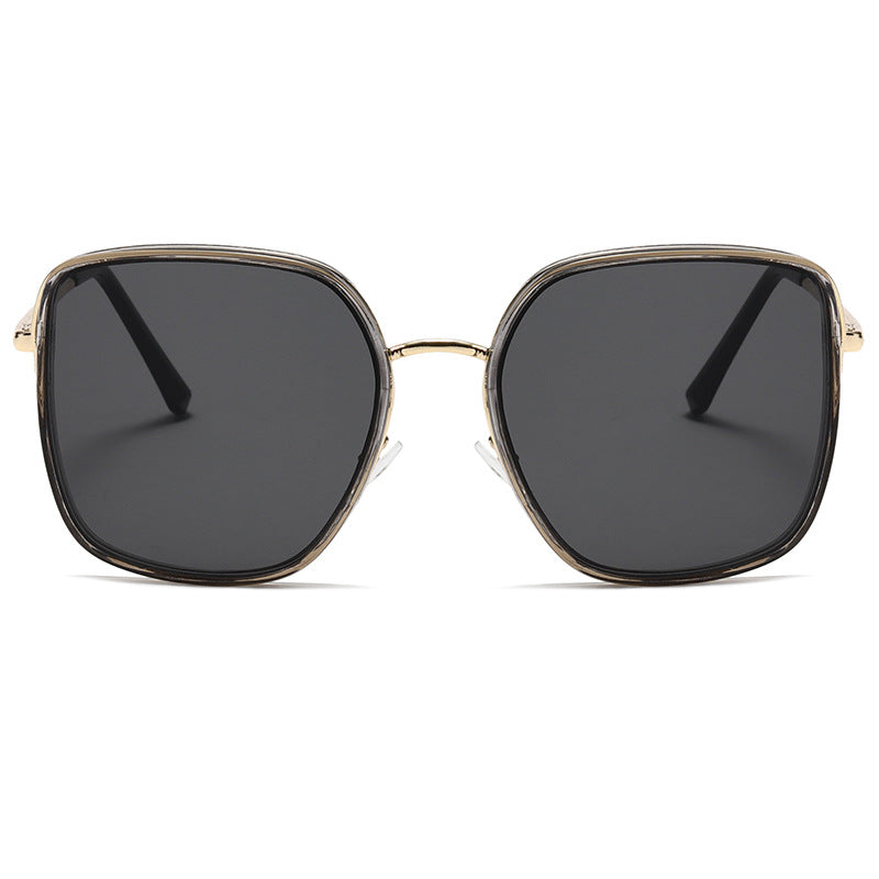 Ladies square sunglasses with luxurious metal frame and UV protection Kalsten