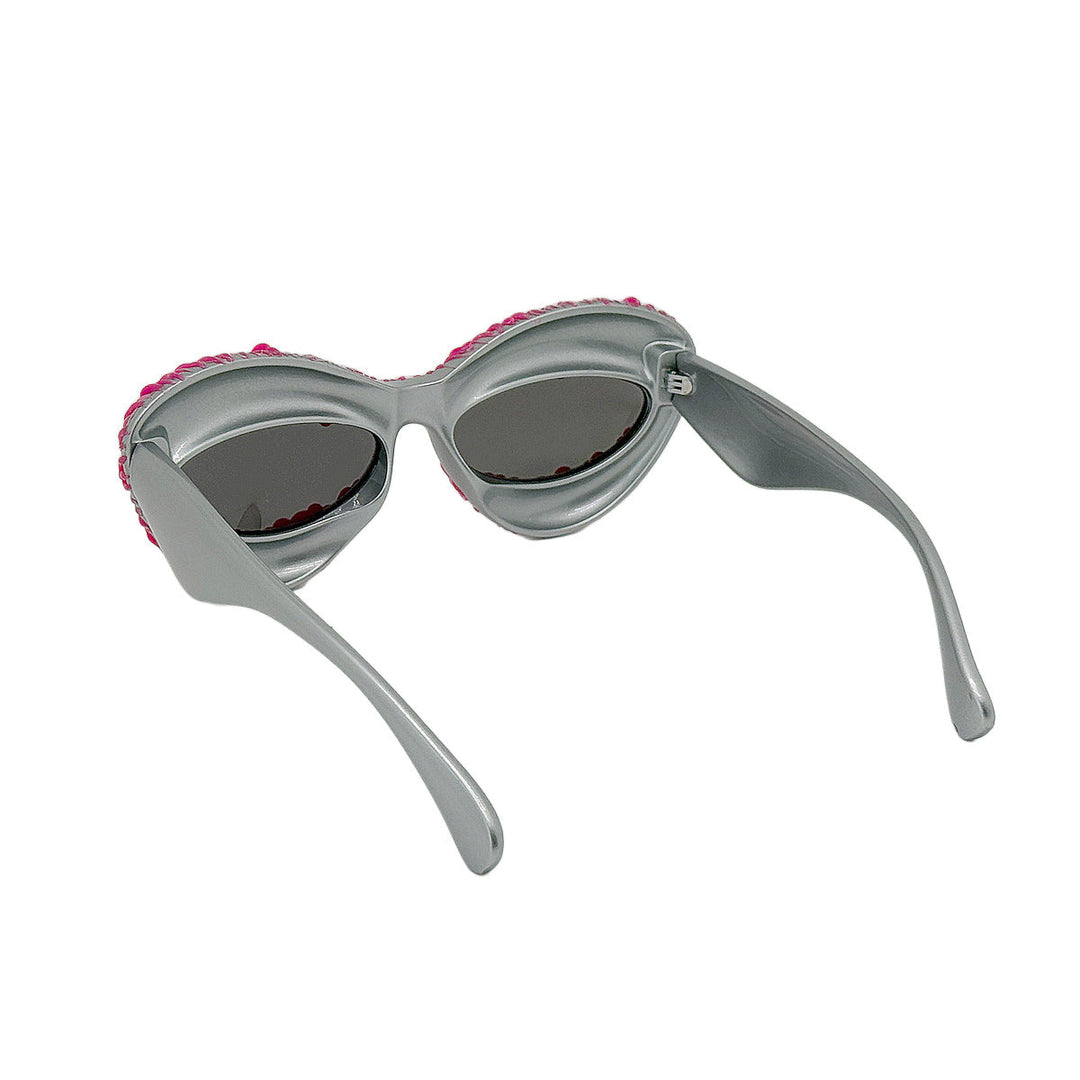 Women's extravagant cat-eye sunglasses with decorative frame Kalsten