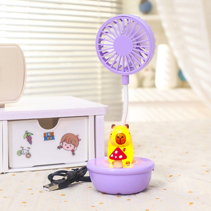 Women's USB Table Fan with LED Design Kalsten