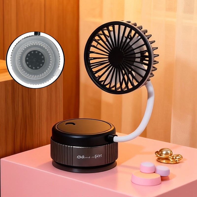Ladies Portable Handheld Fan with Flexibly Adjustable Tilt Mechanism Kalsten