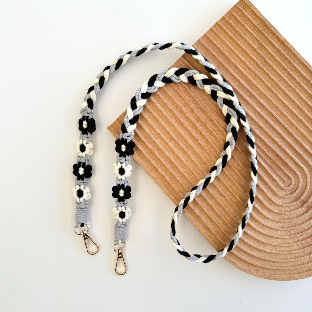 Handmade Macrame Floral Dog Leash Acalora