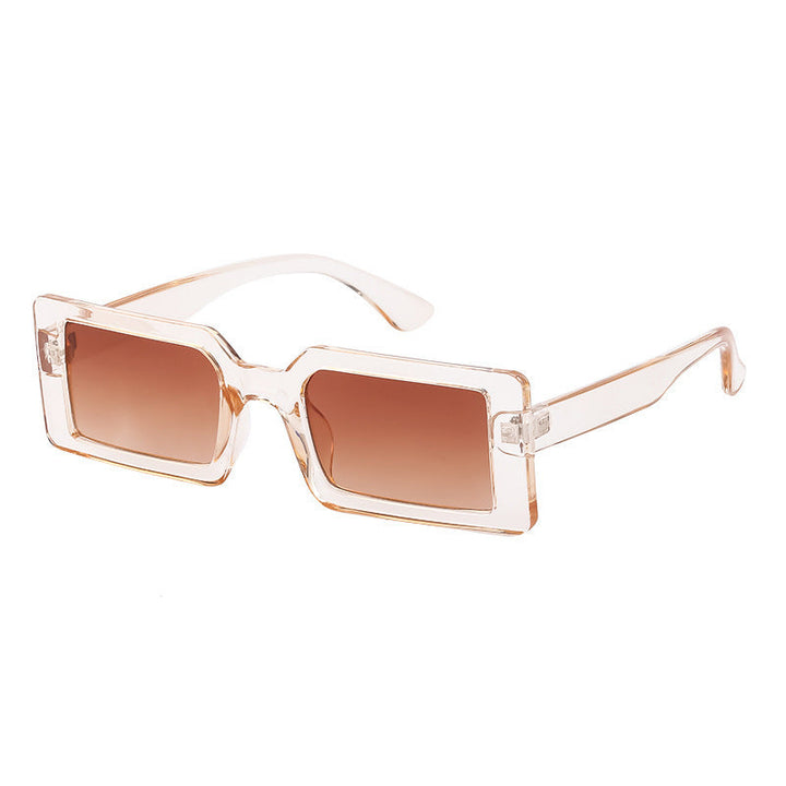 Women's fashion transparent corner sunglasses Kalsten