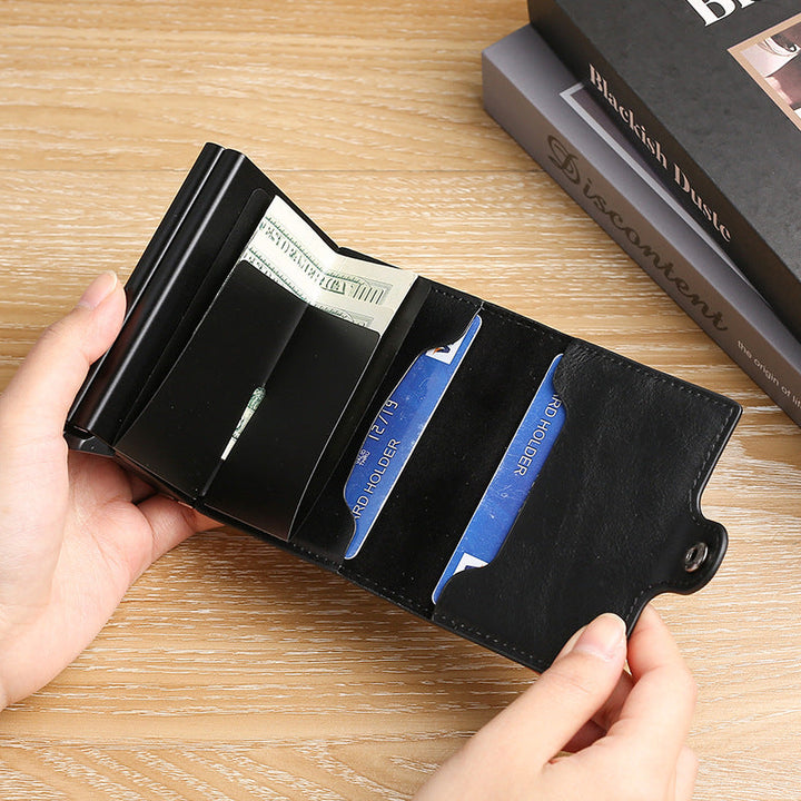 Elegant Leather Wallet Holder
