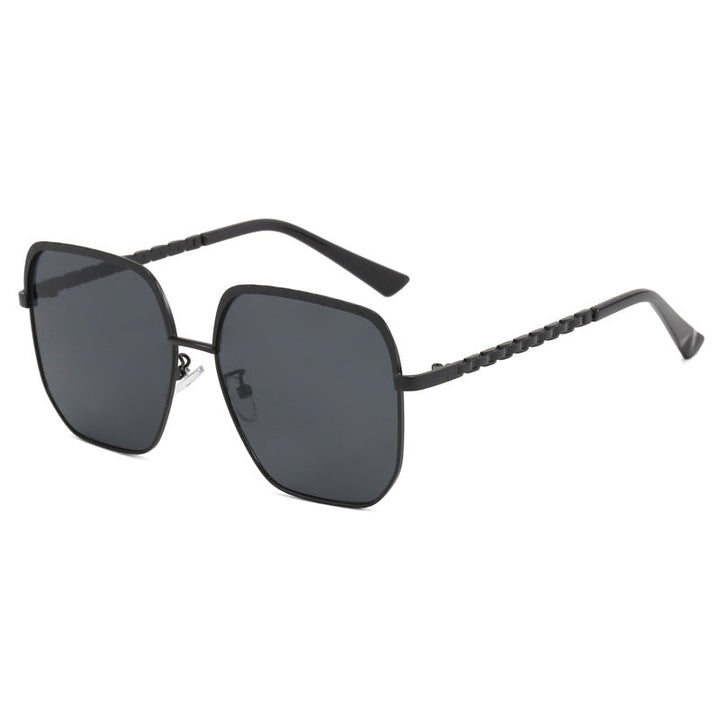 Ladies' fashionable sunglasses with square frame and stylish details Kalsten