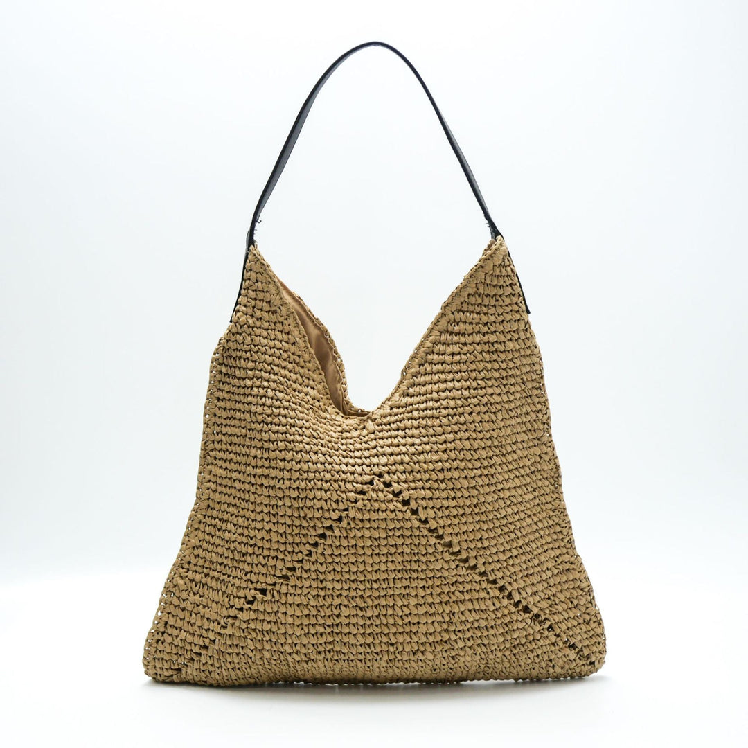 Hand-crocheted shoulder bag with modern design Kalsten