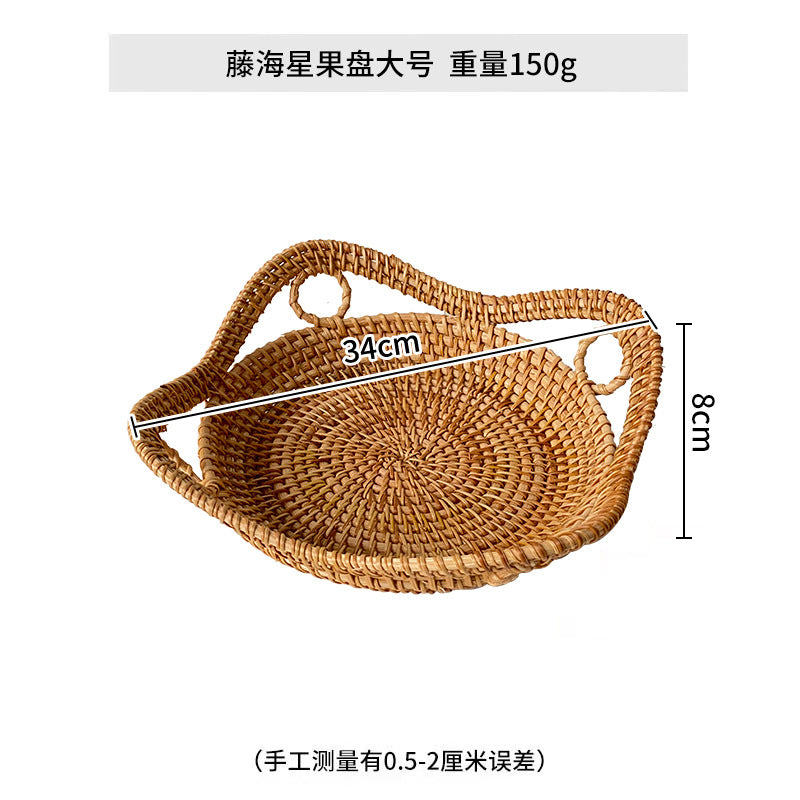 Women heart-shaped rattan basket Kalsten