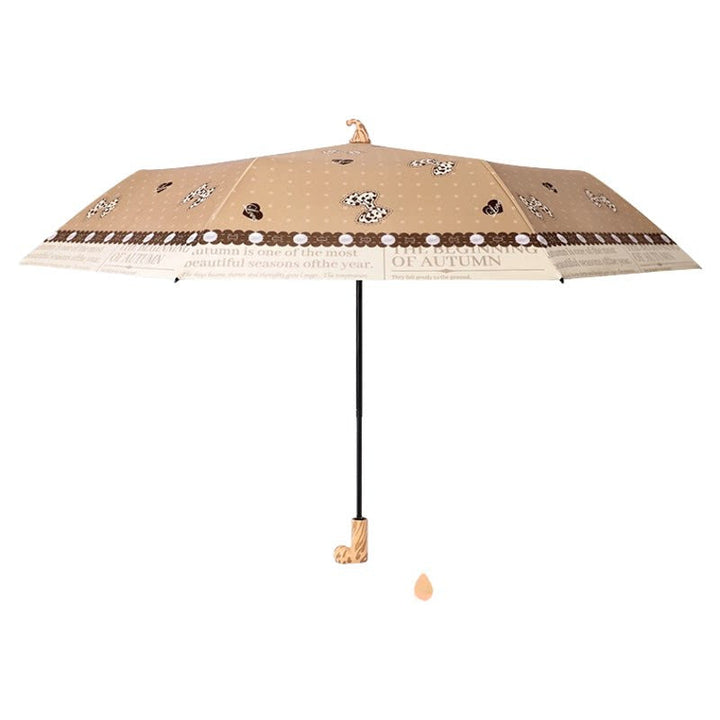 Ladies folding umbrella with playful design Kalsten