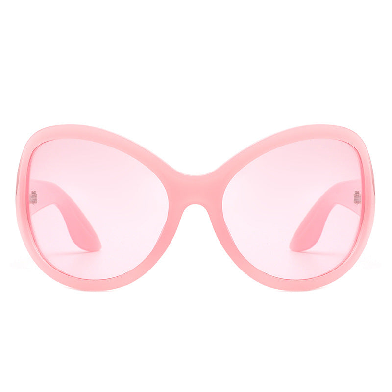Ladies sunglasses in a stylish butterfly design with UV protection and wide frame Kalsten