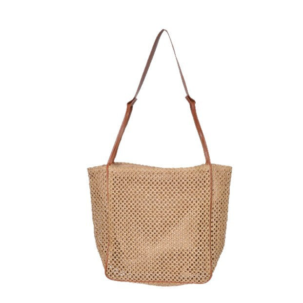 Natural raffia shoulder bag Kalsten