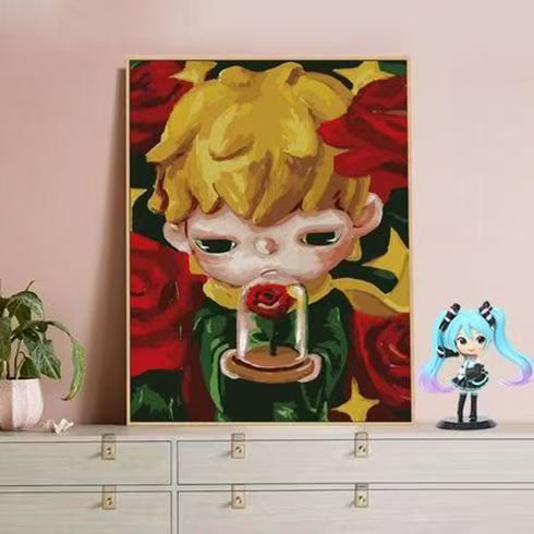 Playful Character Art Print Kalsten