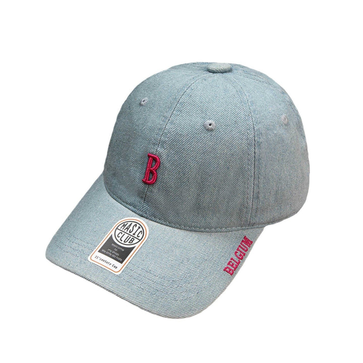 Men's Denim Embroidered Baseball Cap Kalsten