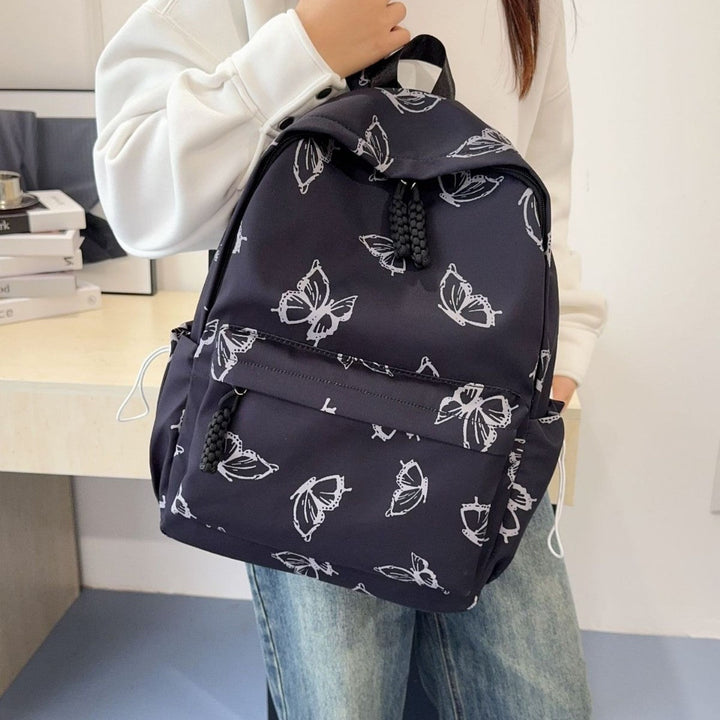 Backpack with Playful Butterfly Design Kalsten
