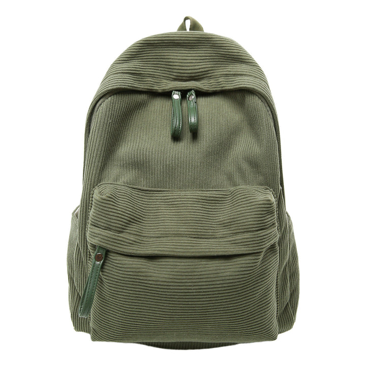 Textured Fabric Casual Backpack Kalsten