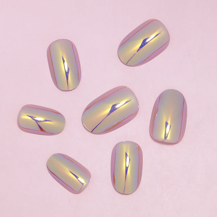 Premium Mirror Finish Press-On Nail Set Kalsten