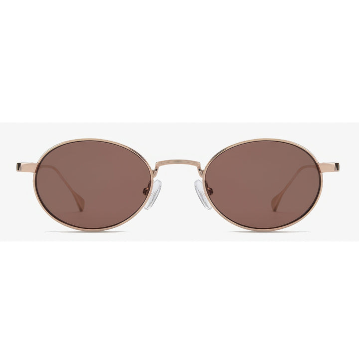 Women's fashionable sunglasses with high-quality metal frame and round lenses Kalsten