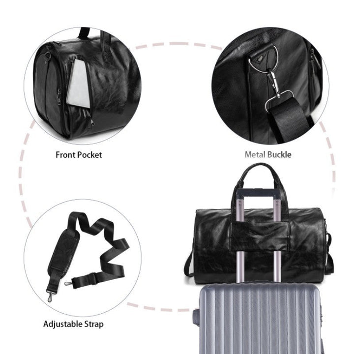 Elegant Sports Bag with Removable Shoulder Padding Kalsten