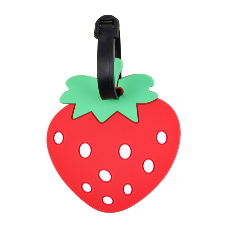Strawberry-Themed Luggage Identifier Kalsten