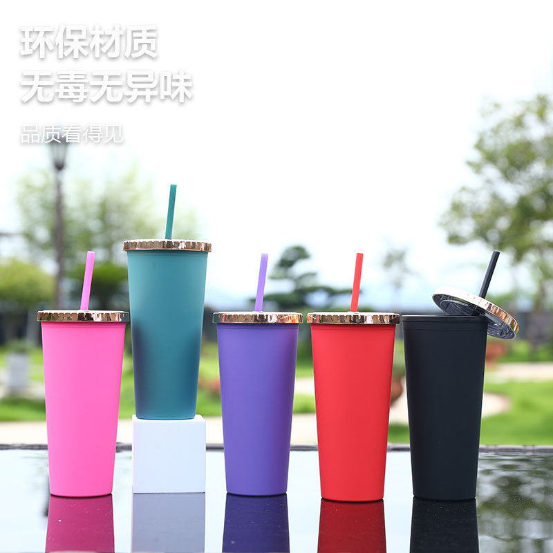 Women's Stylish Drinking Cup with Rose Gold Caps Kalsten
